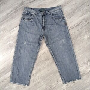 Vintage Billabong Jeans Mens 38x28 (tag 38x33) Hemmed‎ Baggy Y2K Wide Leg